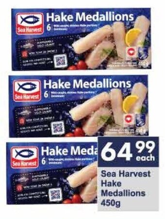 President Hyper Sea Harvest Hake Medallions 450g offer