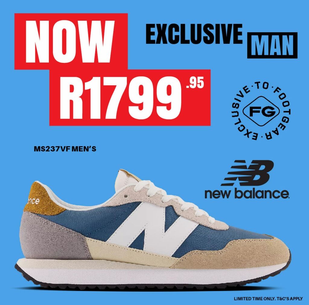 Sneakers new balance offer at Footgear