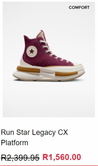 Run star legacy cx platform