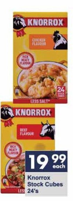 Knorrox Stock Cubes 24's