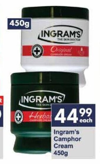President Hyper Ingram's Camphor Cream 450g offer