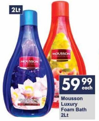 Mousson Luxury Foam Bath 2Lt