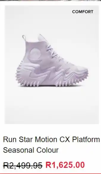 Run star motio cx platform seasonal colour