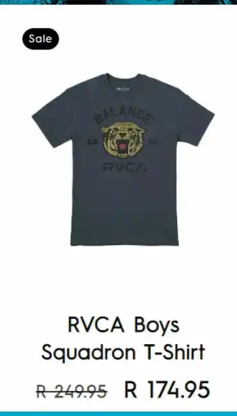Rvca boys squadron t-shirt