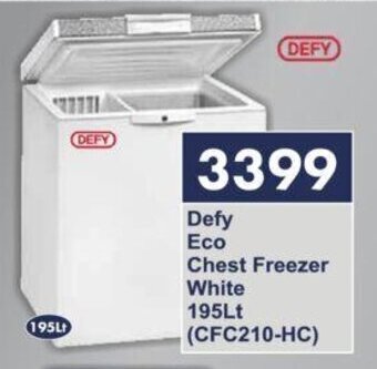 President Hyper Defy Eco Chest Freezer White 195Lt (CFC210-HC) offer