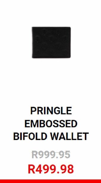 Frasers Pringle embossed bifold wallet offer