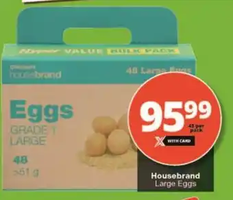 Checkers Housebrand Large Eggs offer