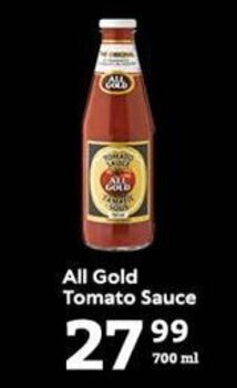 Oxford Freshmarket All Gold Tomato Sauce offer
