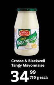 Oxford Freshmarket Crosse & Blackwell Tangy Mayonnaise offer