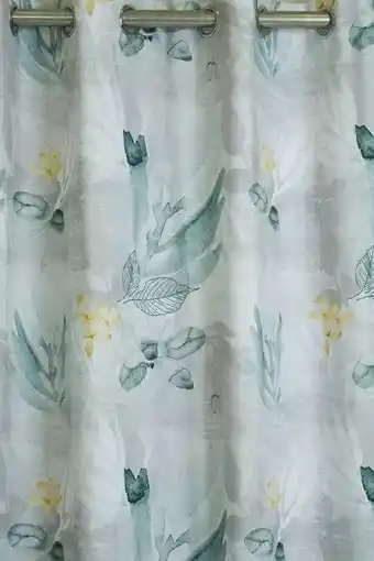 Sheet Street Ella floral printed eyelet curtain offer
