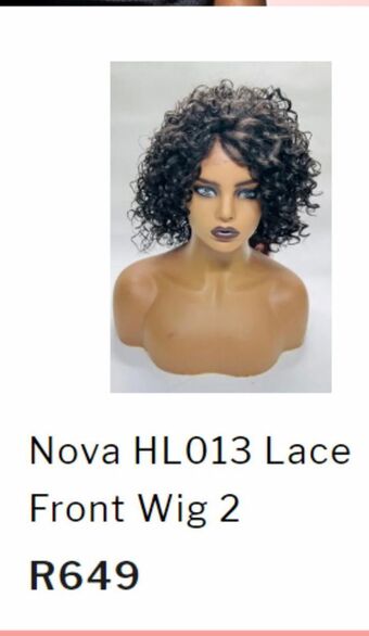 Nova hl013 lace frobt wig 2