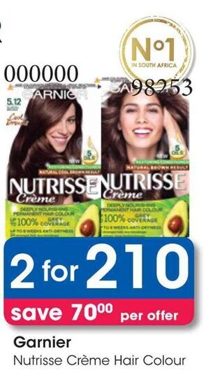Garnier Nutrisse Crème Hair Colour