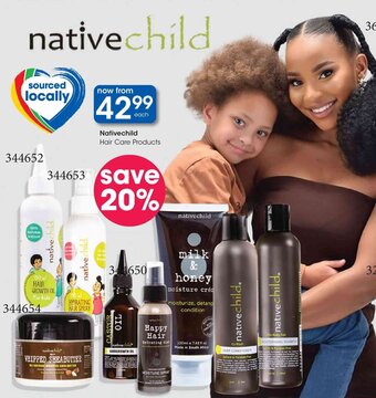 Clicks Nativechild Hair Care Products offer