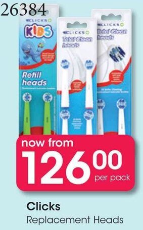 Clicks Replacement Heads