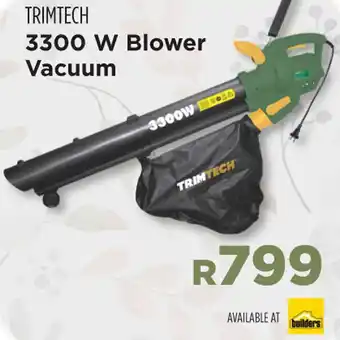 Builders Warehouse TRIMTECH 3300 W Blower Vacuum offer