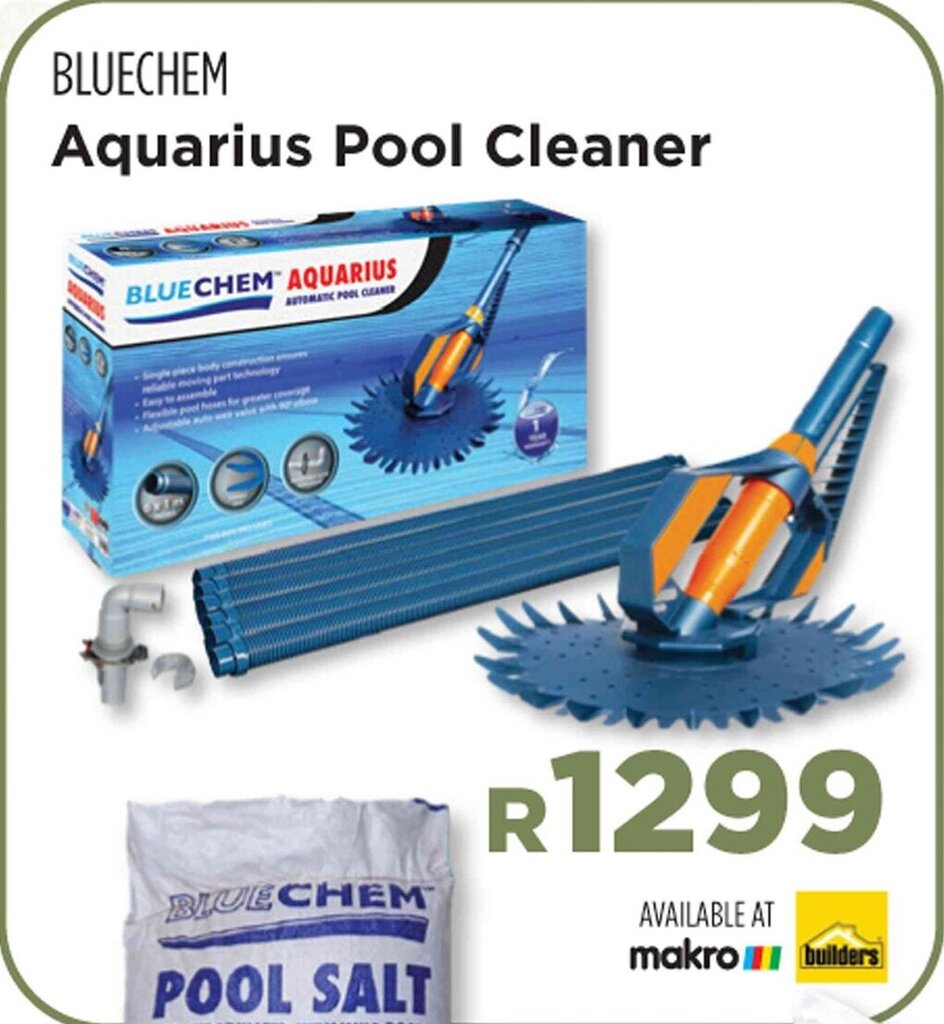 BLUECHEM Aquarius Pool Cleaner offer at Builders Warehouse