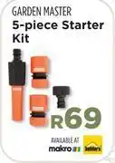 Makro Garden master 5-piece starter kit offer