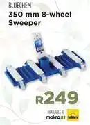 Makro Bluechem 350mm 8-wheel sweeper offer