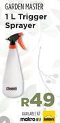 Builders Warehouse Garden master 1l trigger sprayer offer