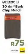 Builders Warehouse Garden master 30 dm3 bark chip mulch offer