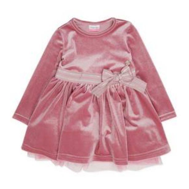 Baby girl velour party dress offer at Truworths