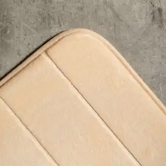Whitehouse Two piece milan memory foam mat - cream offer