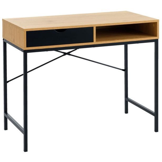 Steelside home office desk with storage offer at Takealot
