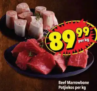 Shoprite Beef Marrowbone Potjiekos per kg offer