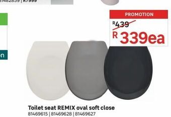 Leroy Merlin Toilet seat remix oval soft close offer