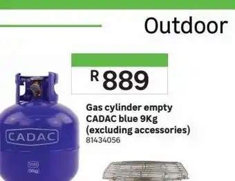 Leroy Merlin Gas cylinder empty cadac 9kg offer