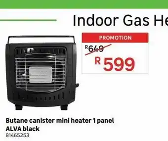 Leroy Merlin Butane canister mini heater alva offer