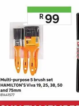 Leroy Merlin Multi-purpose 5 brush set hamilton's offer