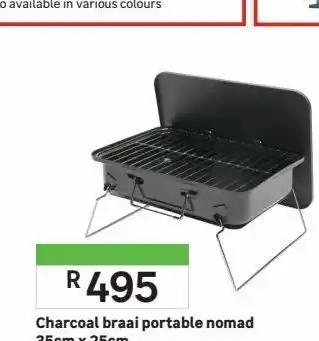 Leroy Merlin Charcoal braai portable nomad offer