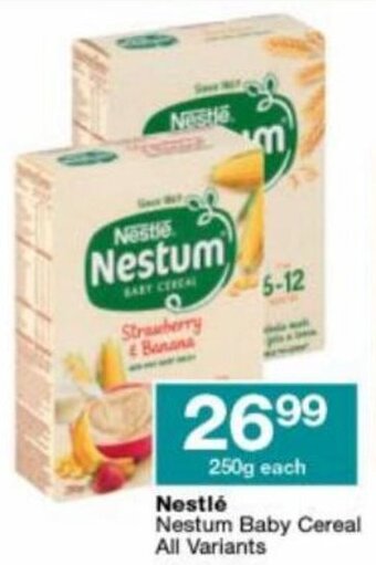 Checkers Hyper Nestlé Nestum Baby Cereal All Variants offer