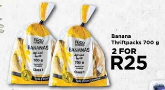 Food Lover's Market Banana Thriftpacks 700 g offer
