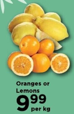 Oranges or Lemons