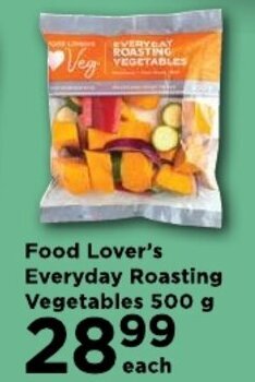 Food Lover's Market Food Lover's Everyday Roasting Vegetables 500 g offer