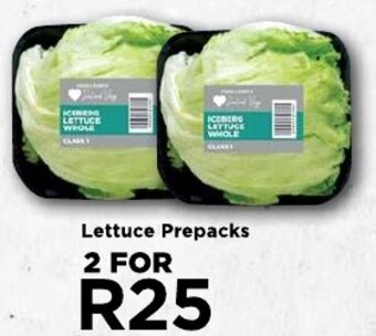 Food Lover's Market Lettuce Prepacks offer