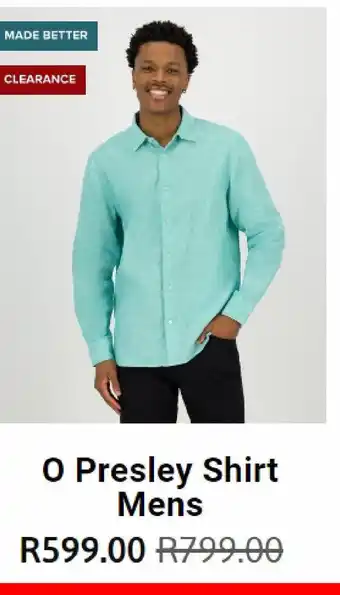Old Khaki O presley shirt mens offer