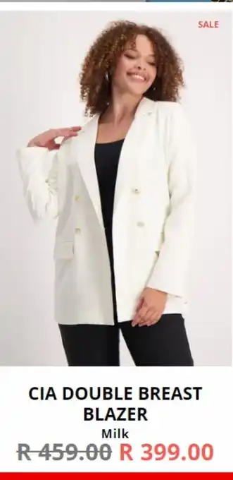 Cia double breast blazer