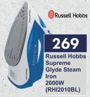 President Hyper Russell Hobbs Supreme Glyde Steam Iron 2000W (RHI2010BL) offer