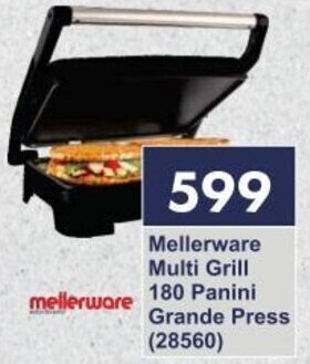 President Hyper Mellerware Multi Grill 180 Panini Grande Press (28560) offer