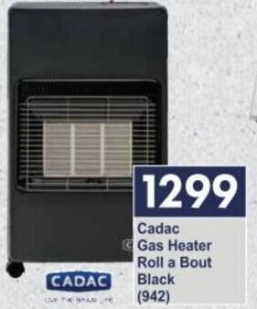President Hyper Cadac Gas Heater Roll a Bout Black (942) offer