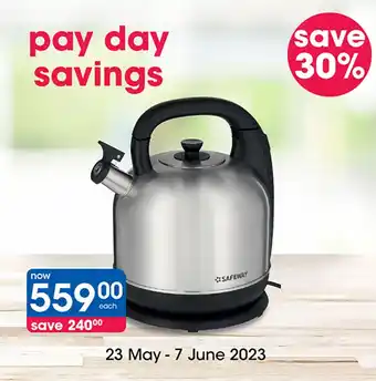 Clicks Pay day savings offer