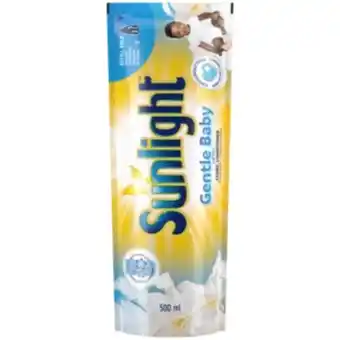 Shoprite Sunlight gentle baby fabric conditioner refill 500ml offer