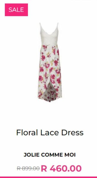 YDE Floral lace dress offer