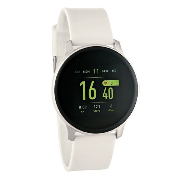 Fitness 2.1 white watch offer at AVON