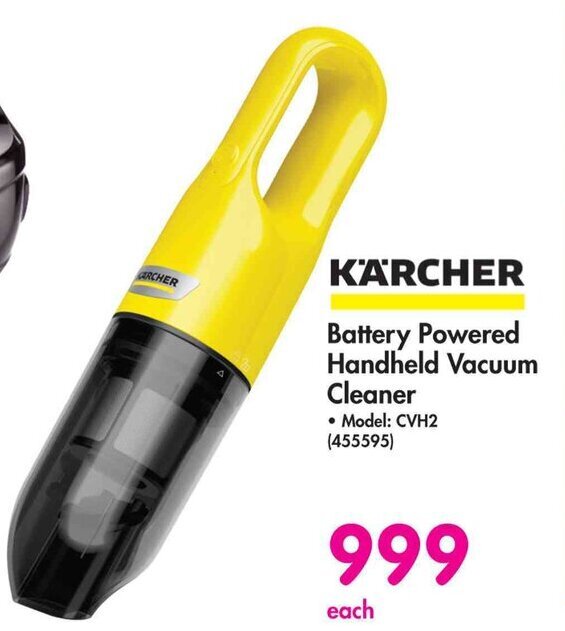 KÄRCHER Battery Powered Handheld Vacuum Cleaner offer at Makro