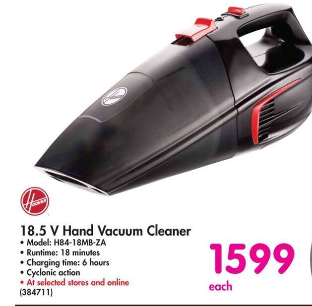 18.5 V Hand Vacuum Cleaner offer at Makro