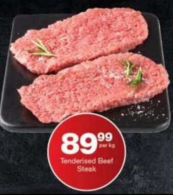 Checkers Hyper Tenderised Beef Steak offer